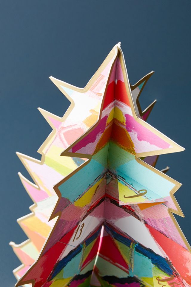 Colorful Tree Advent Calendar #1