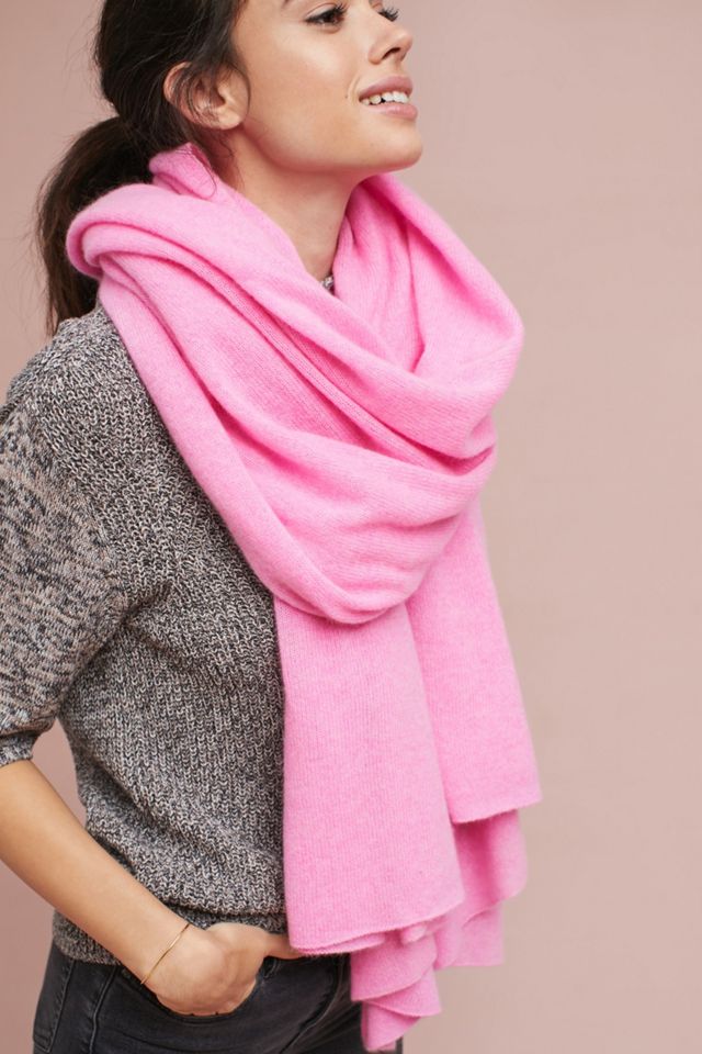 Cashmere Oblong Travel Wrap #1