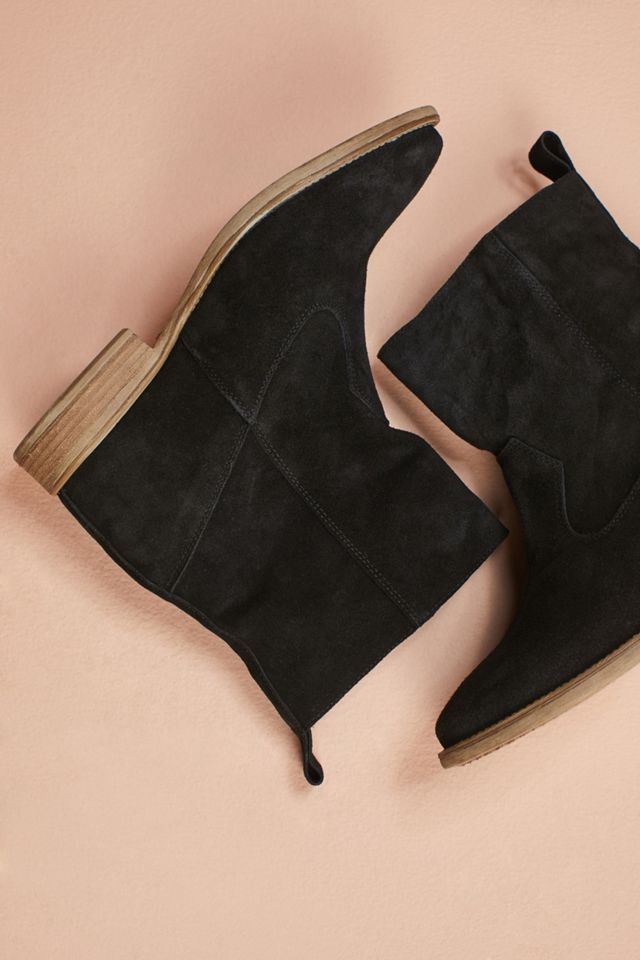 Anthropologie Hidden Wedge Booties #4