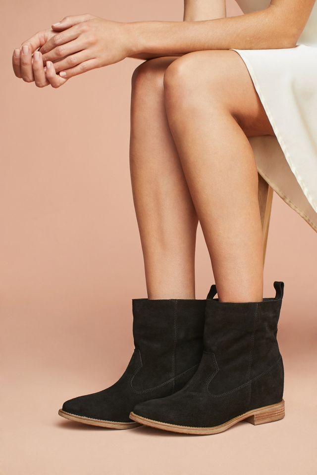 Hidden sales wedge bootie