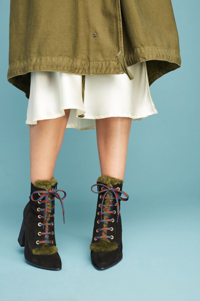 完売品☆即発送☆1点限定☆Anthropologie Lace-Up Boots Lace-Up Boots | Anthropologie