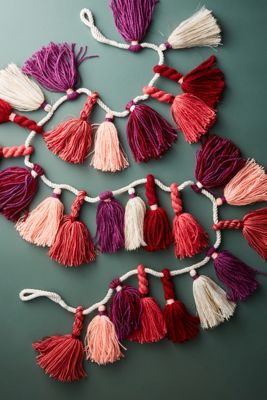 Warm Tones Tassel Garland