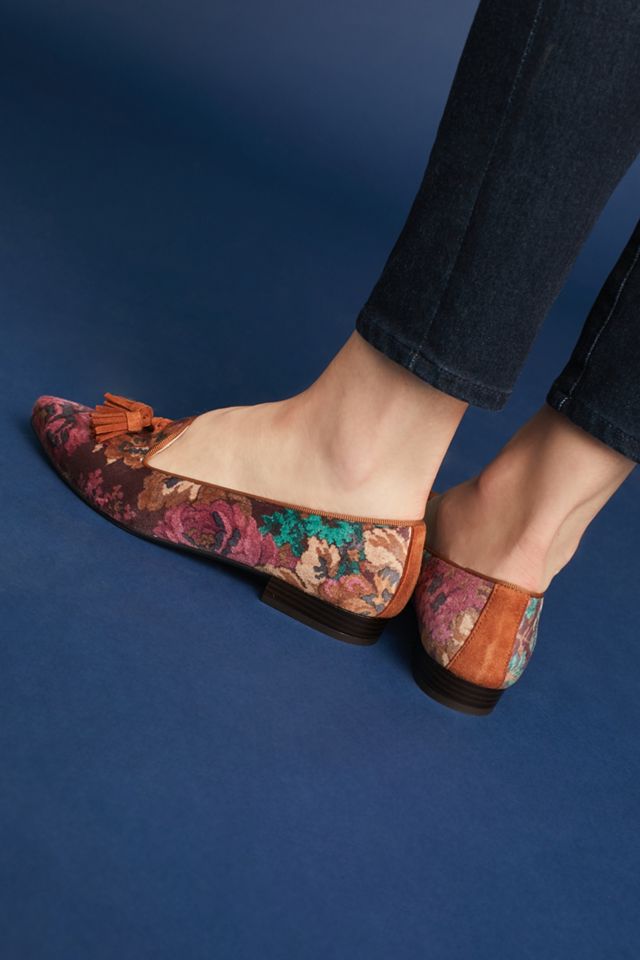 Bisue Ballerinas Floral Loafers #3