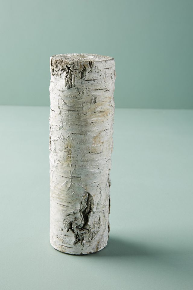 Shimmering Bark Candle Holder #2