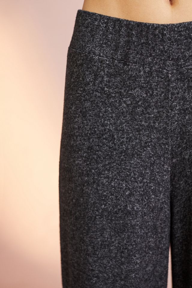 Brushed Fleece Cropped Wide-Legs #2