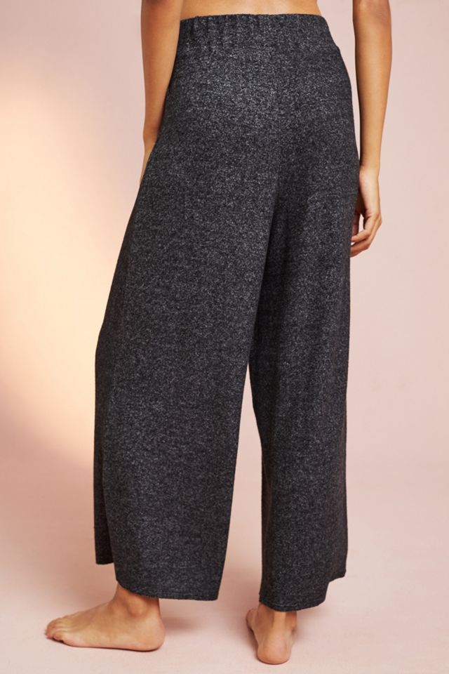 Brushed Fleece Cropped Wide-Legs #3