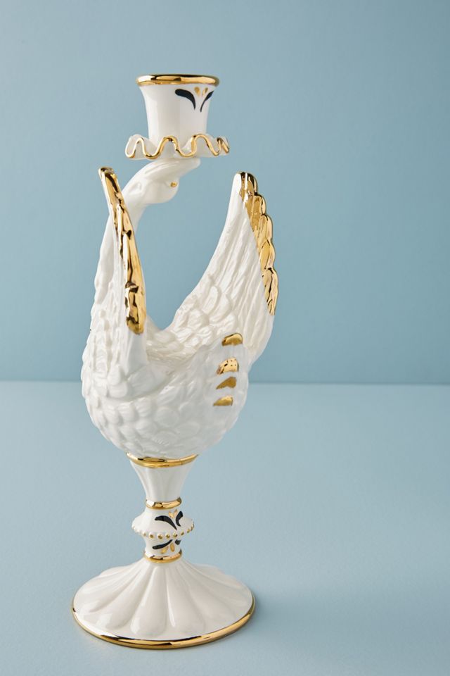 Swan Taper Holder | AnthroHome