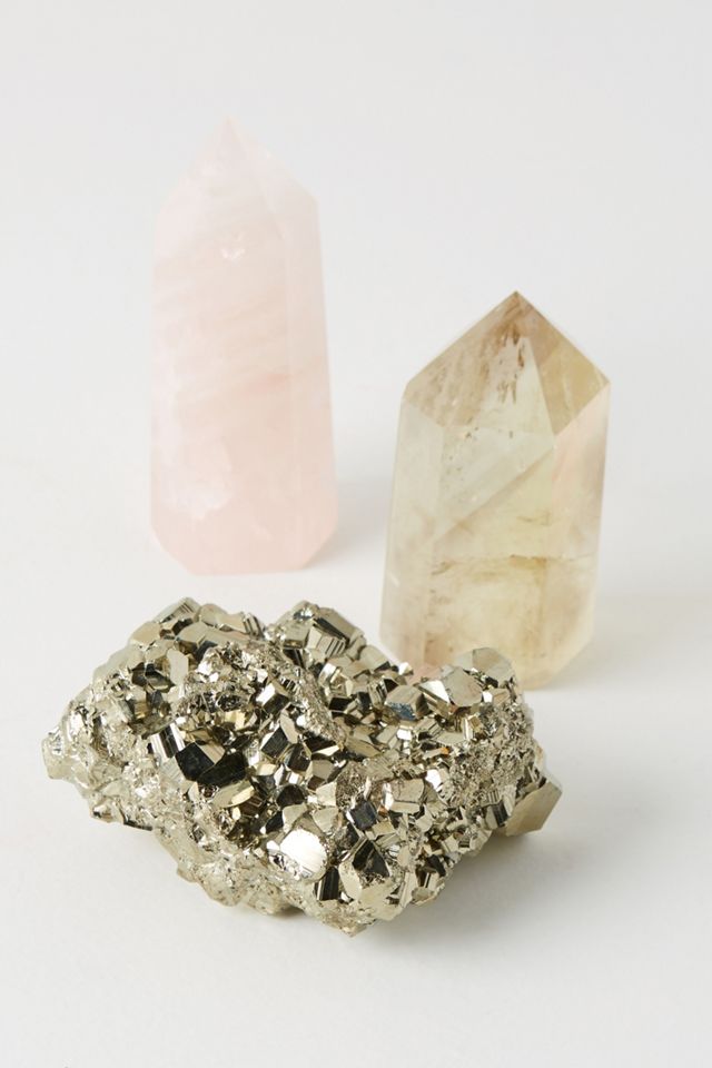 Golden Pyrite Decorative Object #2