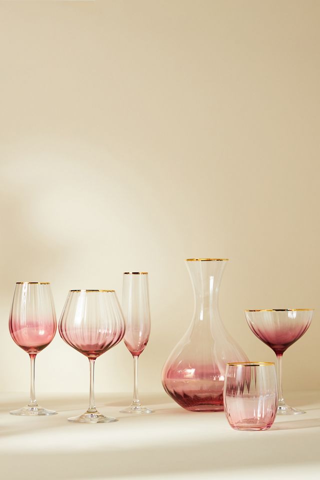 Waterfall highball glasses