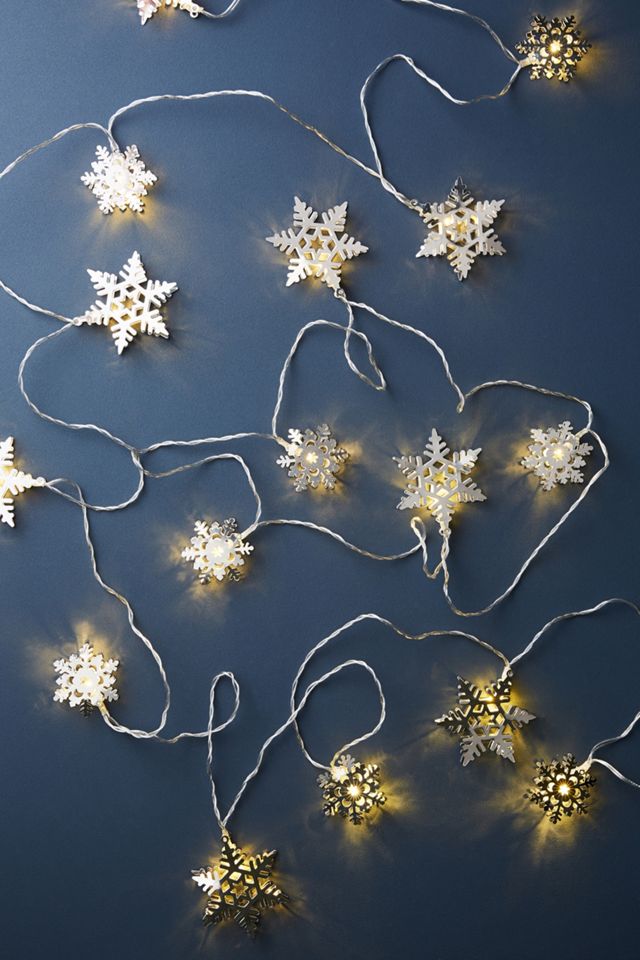 Snowflake String Lights