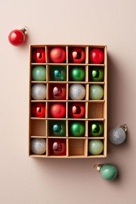 Mini Bauble Ornament Set