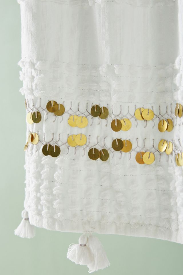 Golden Garland Dish Towel #1
