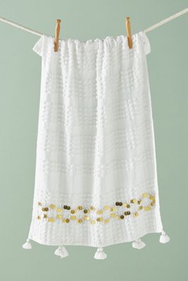 Golden Garland Dish Towel