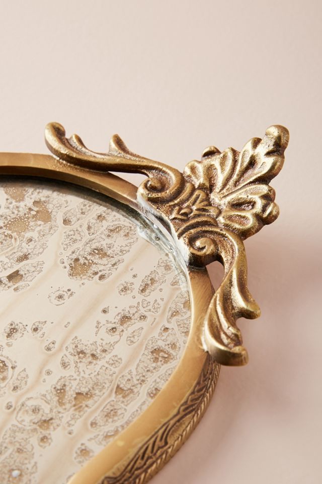 Antiqued Vanity Tray #1