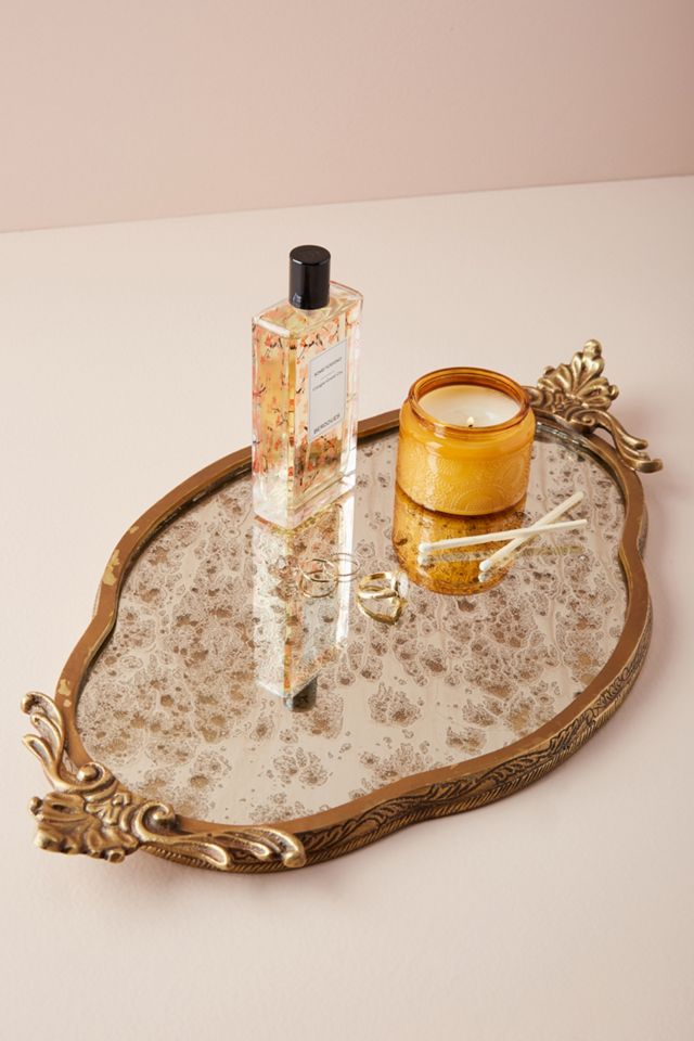 Antiqued Vanity Tray