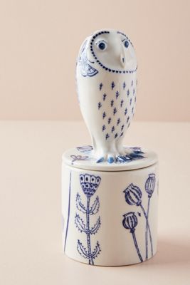Animal-Adorned Trinket Box