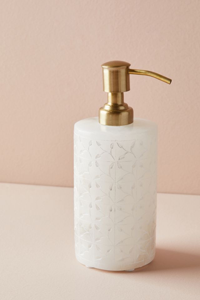 Etched Stone Bath Collection #3