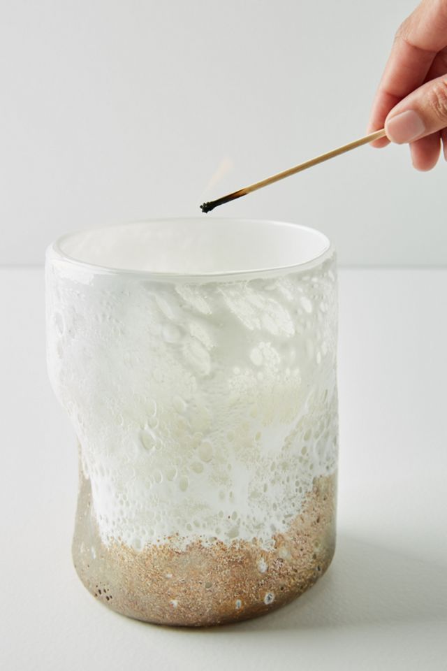 Snow-Capped Candle #1