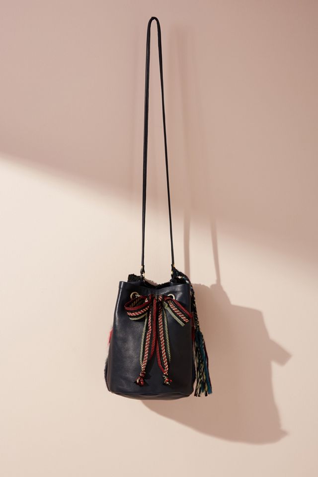 Bosphore Plaid Tweed Bucket Bag #1