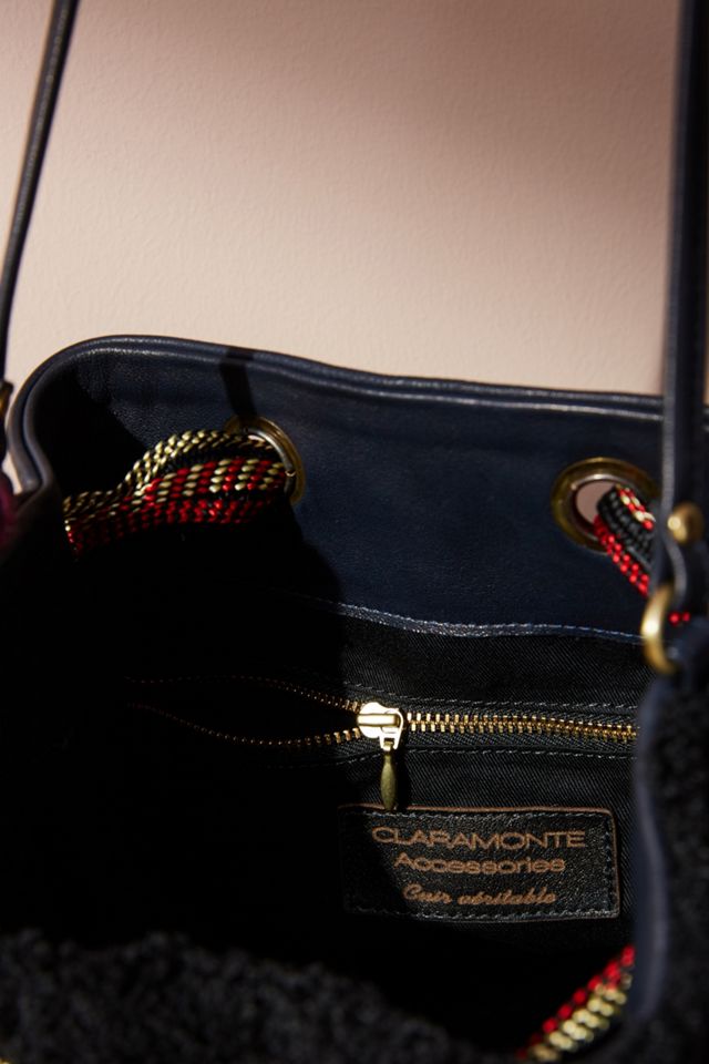 Bosphore Plaid Tweed Bucket Bag #2