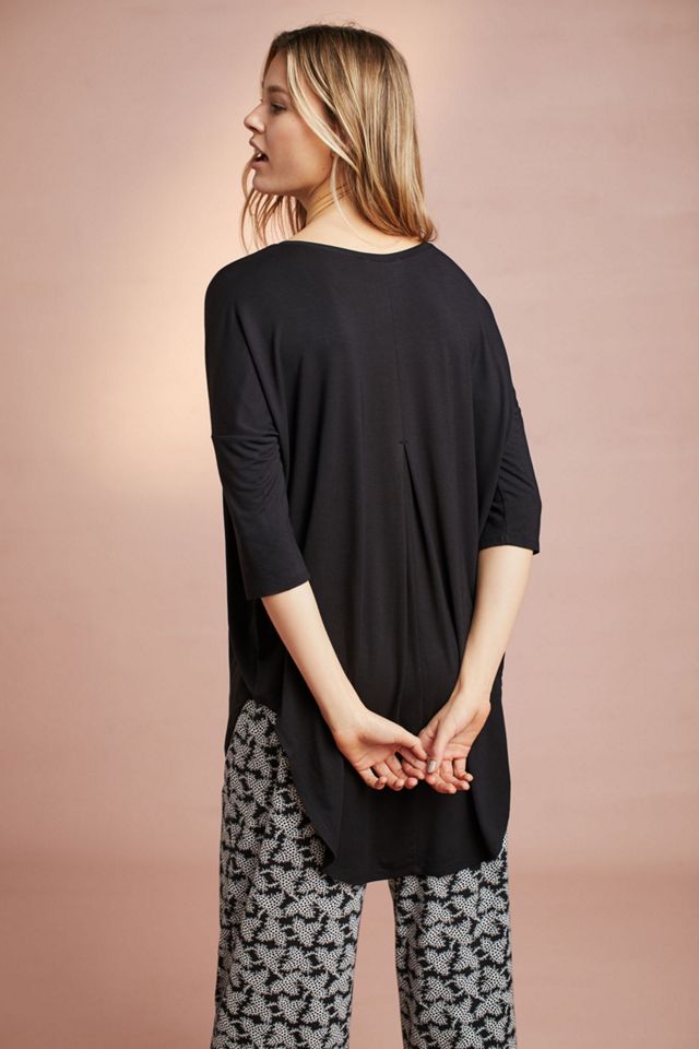 Florence Gestricktes Oversize-T-Shirt #1