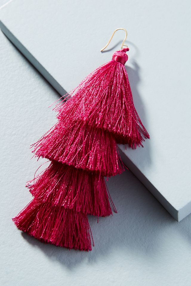 Fiesta Tassel Drop Earrings #1