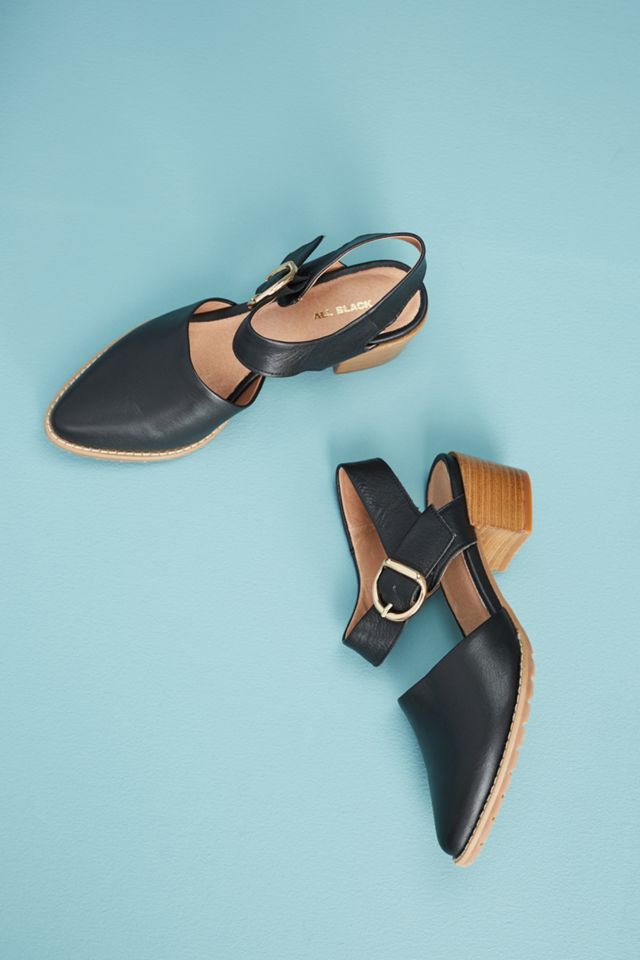 All Black Strap Heels #4