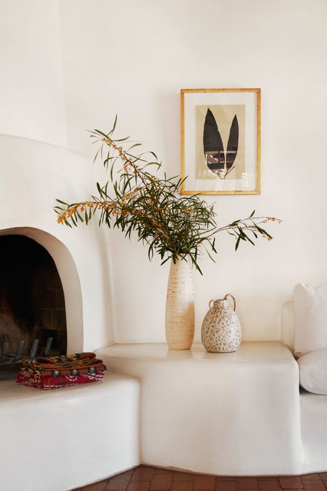 Indigo Ferns Wall Art #3