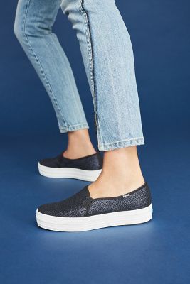 Keds triple sale decker black