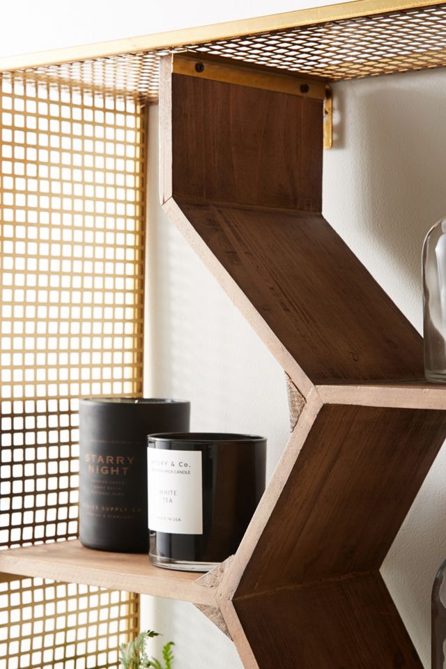 Honeycomb Shelving Unit #1