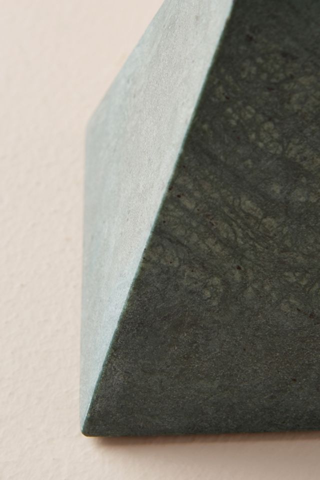Green Marble Decorative Object #1