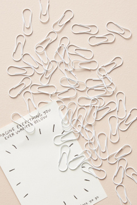Poppin White Paper Clip Set | Anthropologie