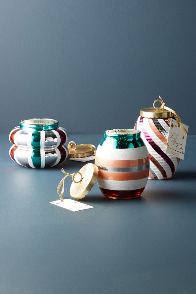 Retro Ornament Candle #1