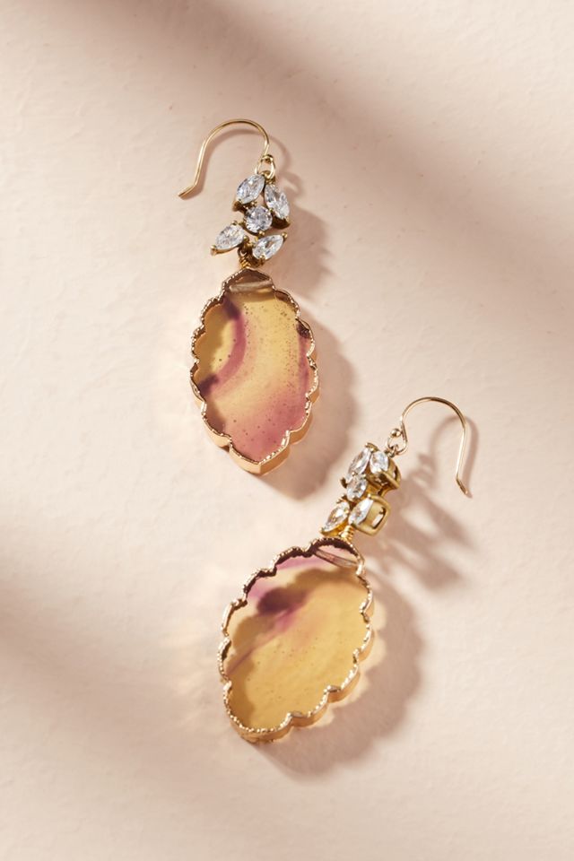 Feuille Drop Earrings