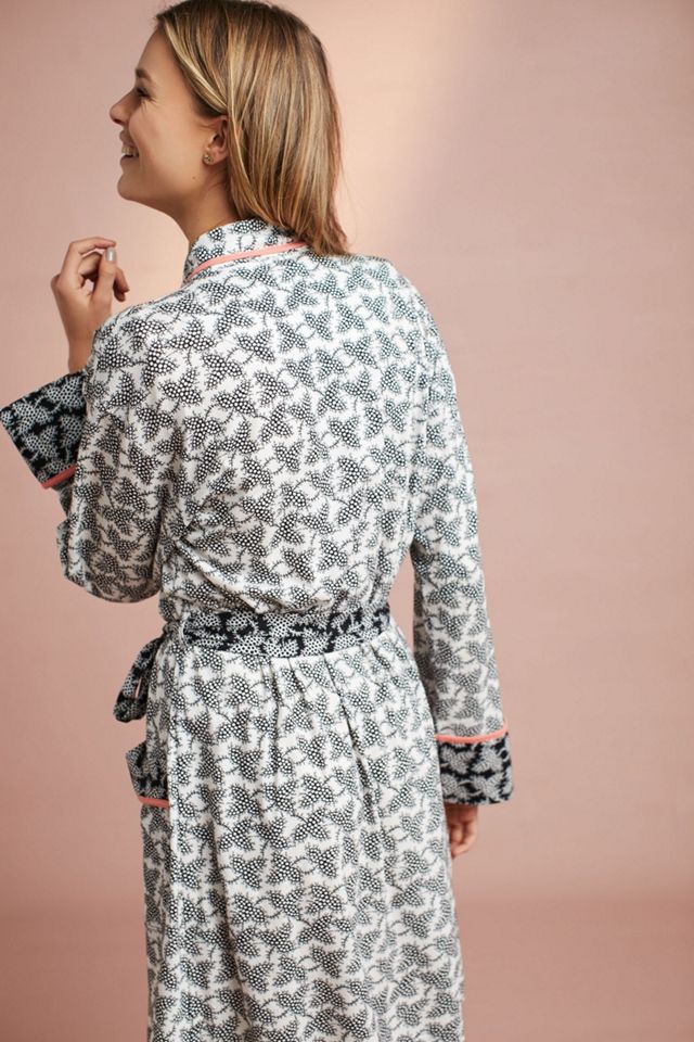Floreat Printed Knit Robe #2