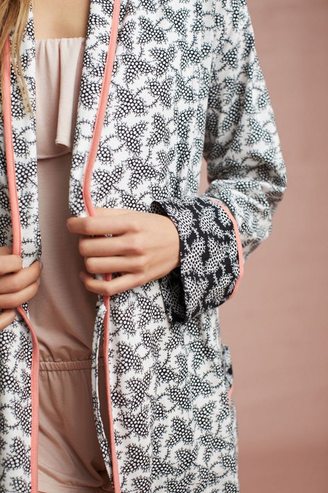 Floreat Printed Knit Robe #3
