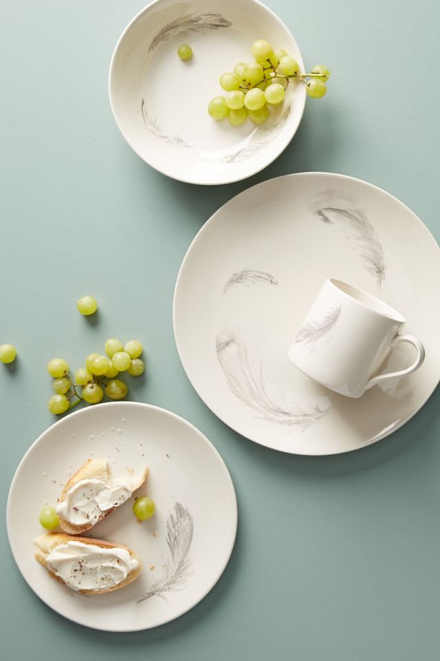 Plumes Dinner Plate #1