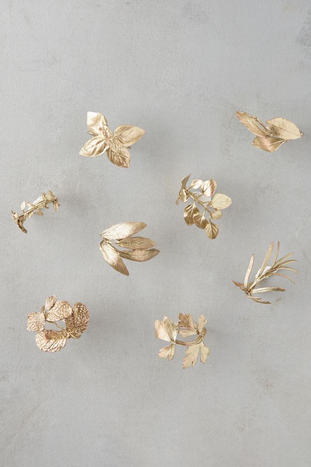 Herb Garden Napkin Rings, Set of 8 #1