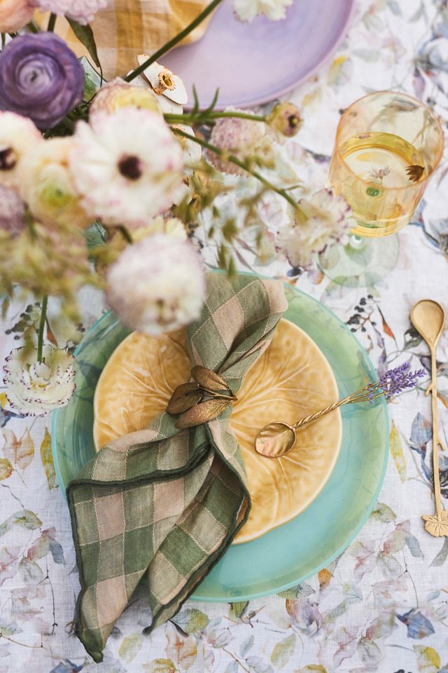 Italian Herb Napkin Rings, Set of 4 #1