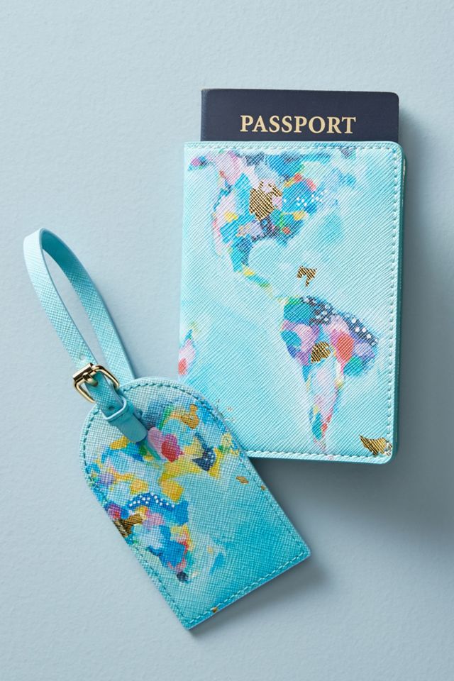 Nikki Cade Map Maker Luggage Tag #2