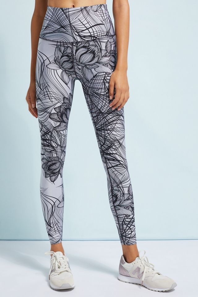 Linear Lotus Reversible Leggings #1