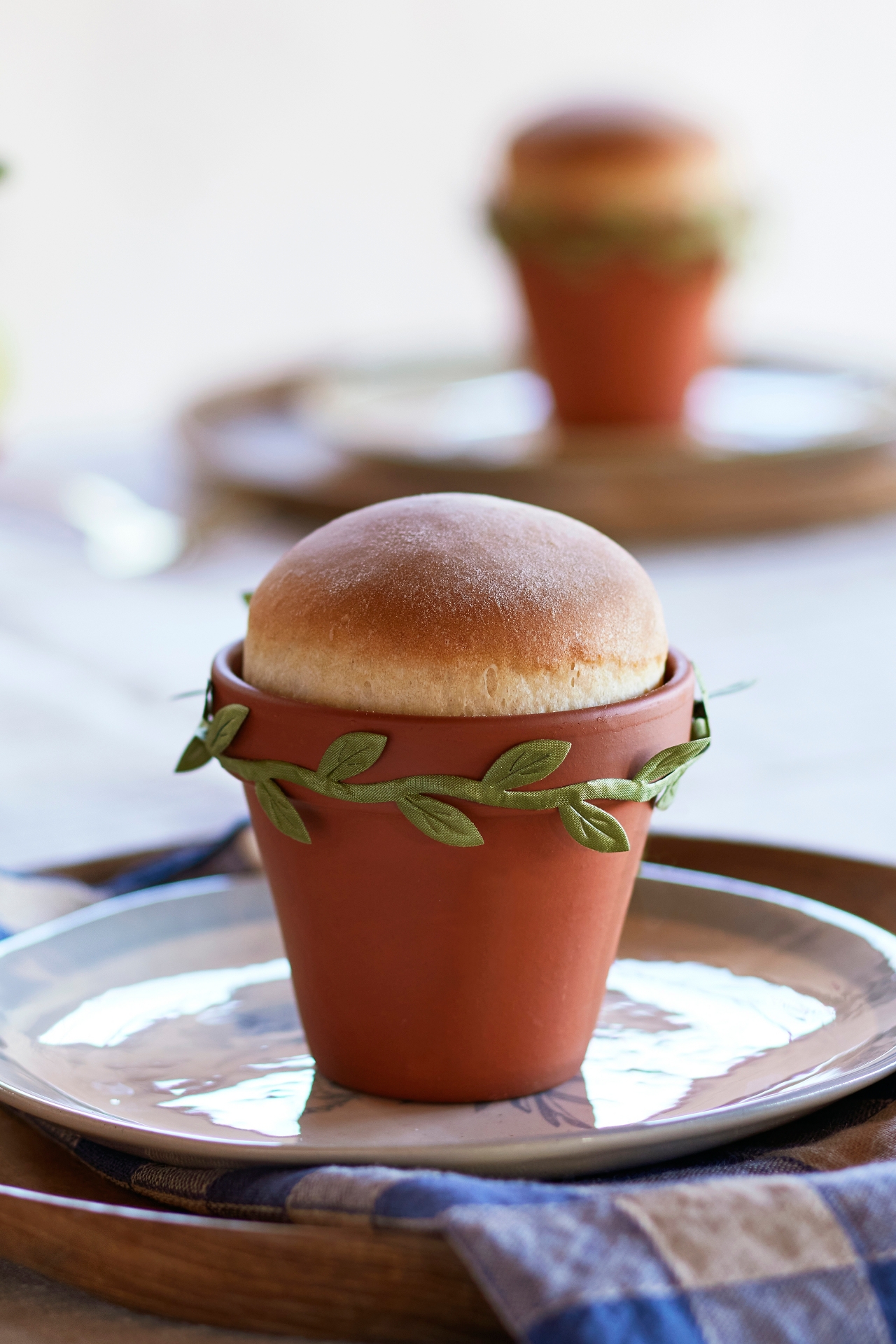 Flower Pot Bread Making Kit, Set of 4