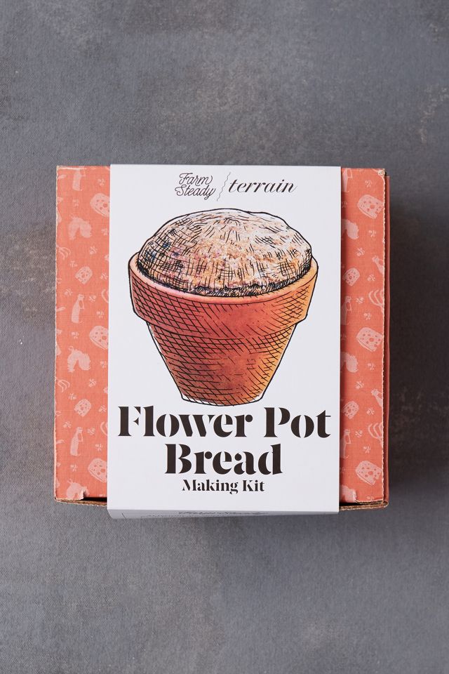 Flower Pot Bread Making Kit, Set of 4 #2