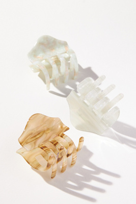 Ensemble de Barrettes à Cheveux Écaille Festonnées chez - Anthropologie - Modalova