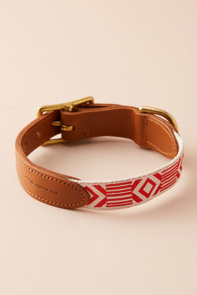 Leather & Hemp Collar #1