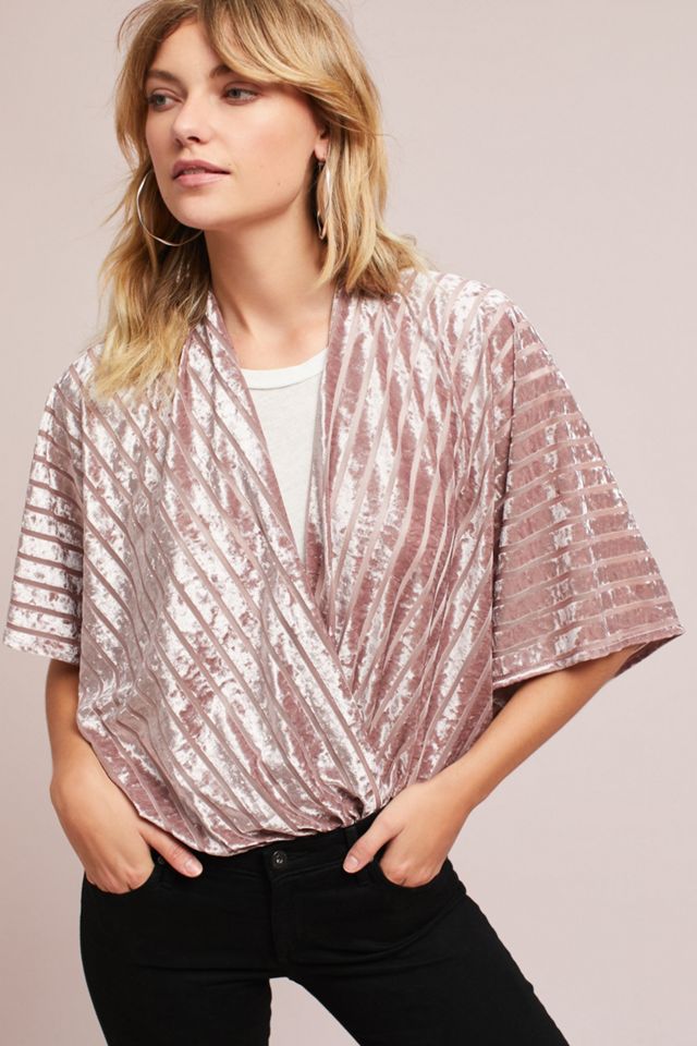 Sophie Velvet Kimono #1