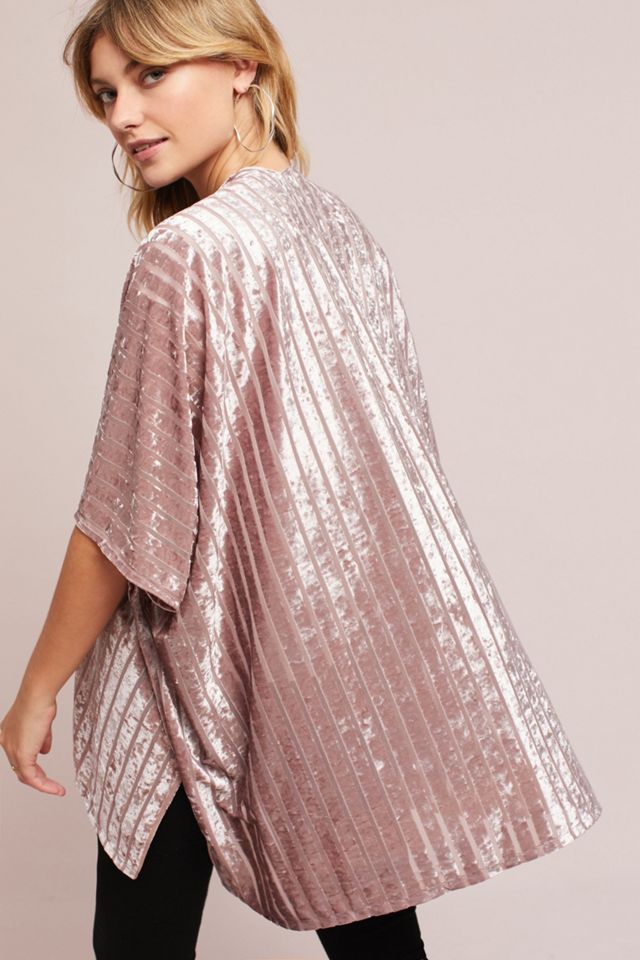 Sophie Velvet Kimono #4