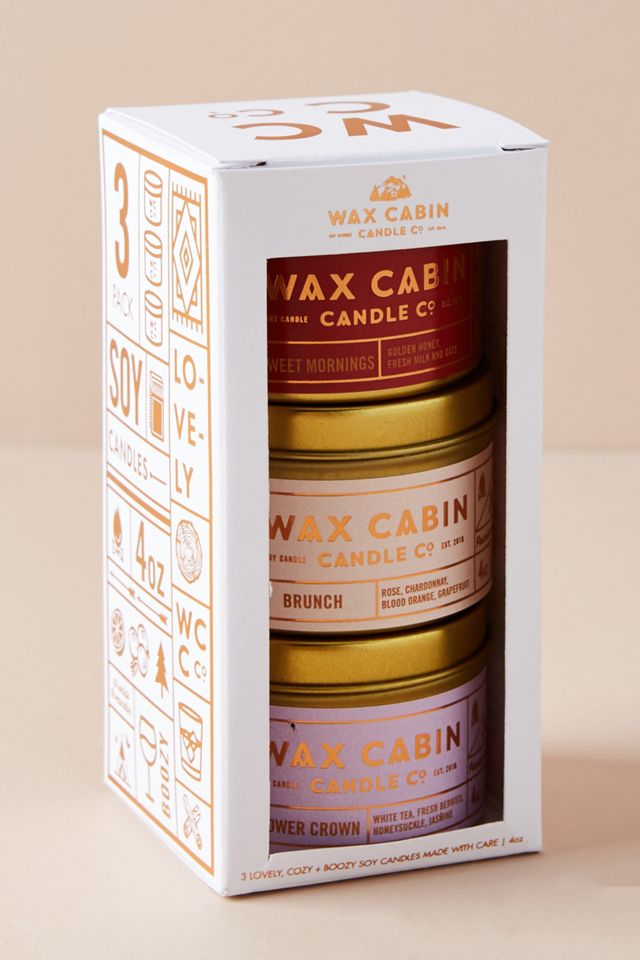 Wax Cabin Candle Set Anthropologie