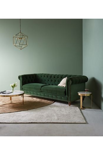 Lyre Chesterfield Two-Cushion Sofa