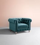 Lyre Chesterfield Chair